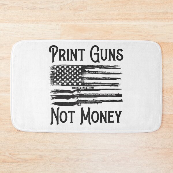 Item preview, Print Guns Not Money - American Flag designed and sold by Desandu.