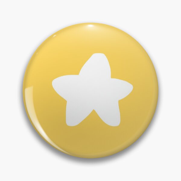 Item preview, cute star button sticker designed and sold by imsocoolanh.