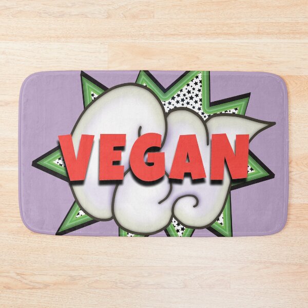 Item preview, VEGAN Bang KAPOW! - Comic Vegan Pride designed and sold by ViewerEqualsPhoton.