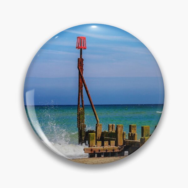 Item preview, Beach & Groynes designed and sold by ScenicViewPics.