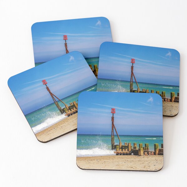 Item preview, Beach & Groynes designed and sold by ScenicViewPics.