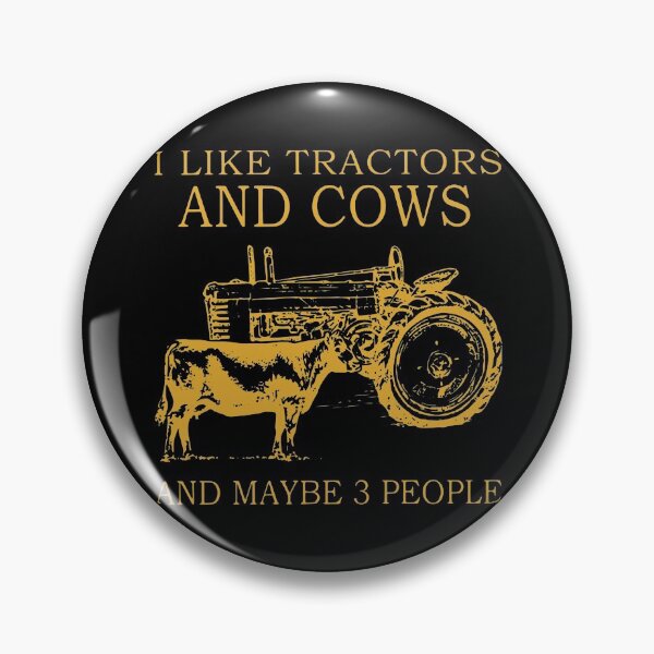 Item preview, I LIKE TRACTORS AND COWS AND MAYBE 3 PEOPLE designed and sold by Emanuel48473.