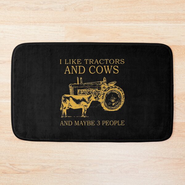 Item preview, I LIKE TRACTORS AND COWS AND MAYBE 3 PEOPLE designed and sold by Emanuel48473.