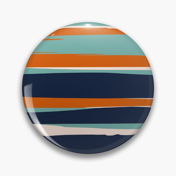 Artikelvorschau, Stripes Abstract, Orange, Teal, Navy entworfen und verkauft von meggydesigns.