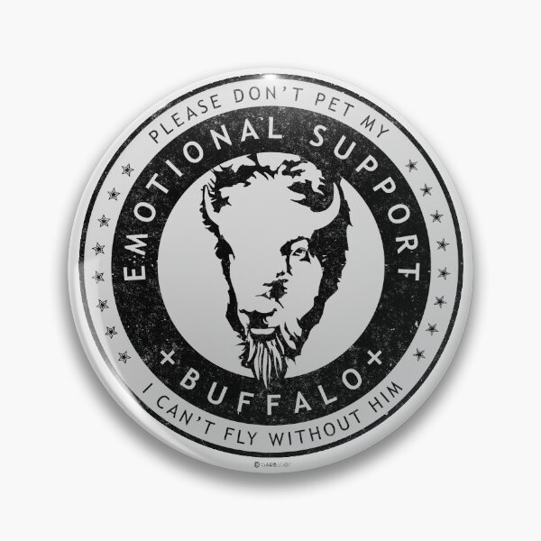 Item preview, Emotional Support Buffalo designed and sold by Gregory Beck.