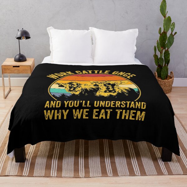 Item preview, WORK CATTLE ONCE AND YOU'LL UNDERSTAND WHY WE EAT THEM designed and sold by Emanuel48473.