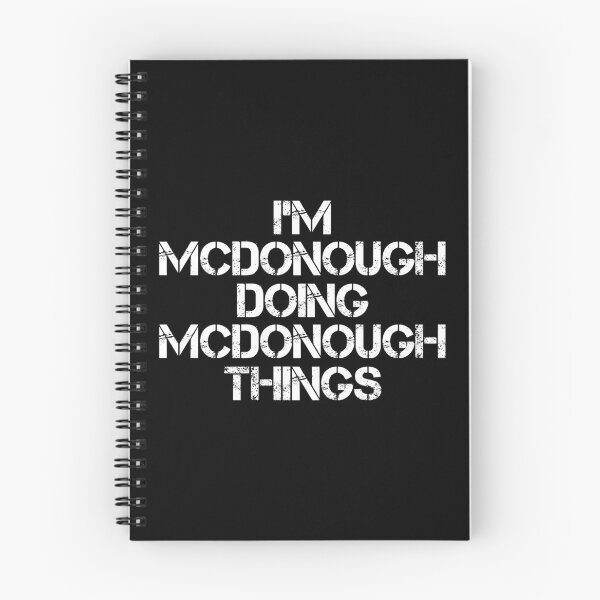 Item preview, Mcdonough Name T Shirt - I'm Mcdonough Doing Mcdonough Things Name Gift Item Tee designed and sold by kimbowen43.