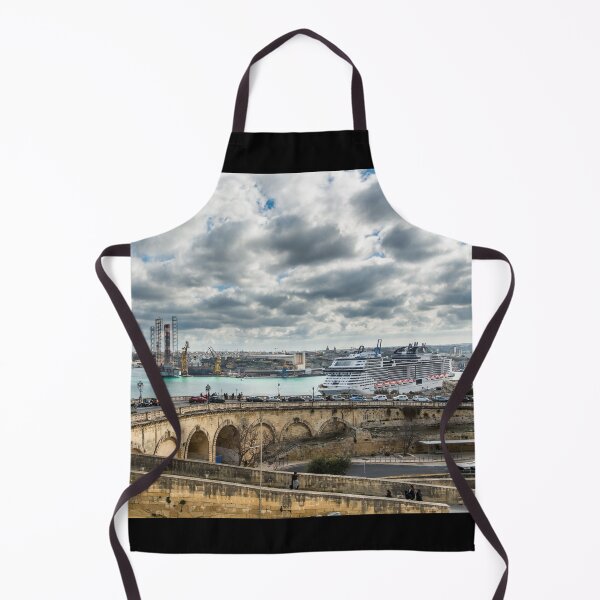 Item preview, The port of Valletta, the small capital of the Mediterranean island of Malta designed and sold by AlbertMi.