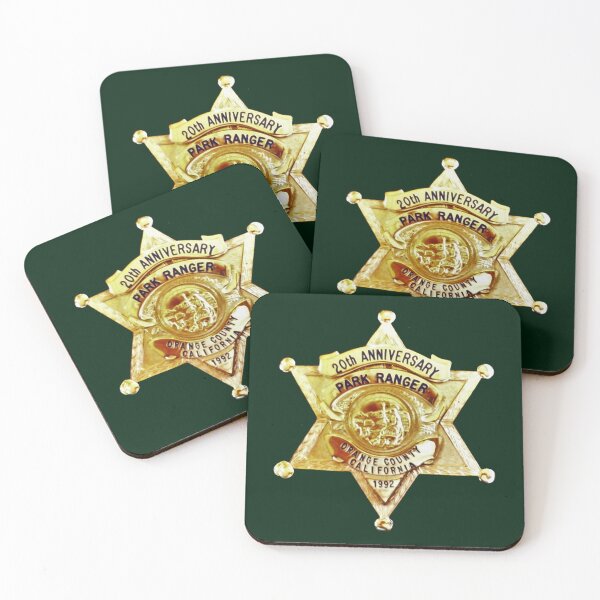 Item preview, Orange County Park Ranger 20th Anniversary Badge designed and sold by Lawrence Baird.