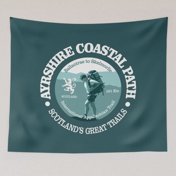 Item preview, Ayrshire Coastal Path (T) designed and sold by curranmorgan.