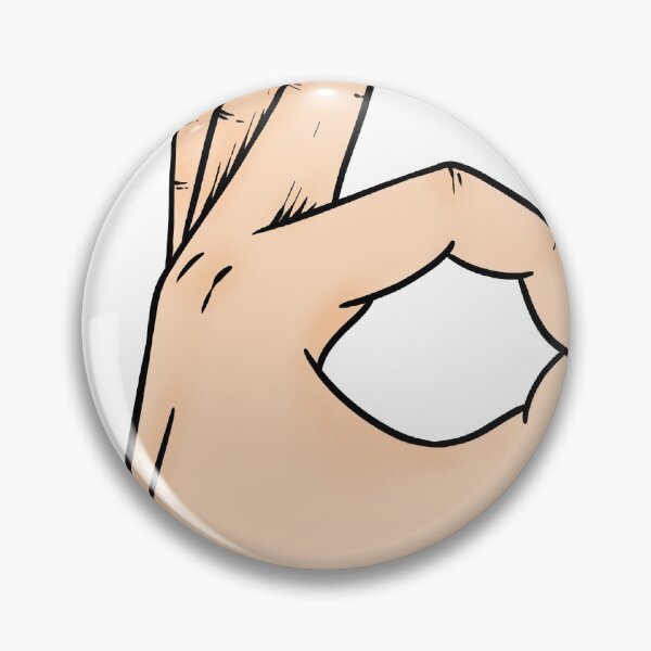 Item preview, hand meme sus sticker designed and sold by imsocoolanh.