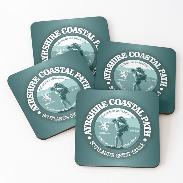 Item preview, Ayrshire Coastal Path (T) designed and sold by curranmorgan.
