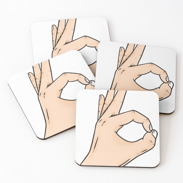 Item preview, hand meme sus sticker designed and sold by imsocoolanh.