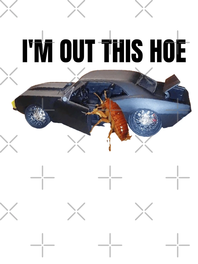 Thumbnail 4 of 4, Boxy T-Shirt, Cockroach Getting In Car designed and sold by DAFIN.