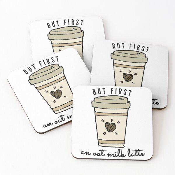 Item preview, But first, an oat milk latte coffee designed and sold by choceclairs.