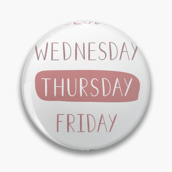 Item preview, days of the week sticker pack bullet journaling designed and sold by imsocoolanh.