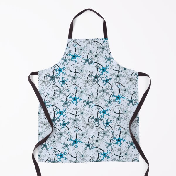 Item preview, Cartoon Neurons on Blue designed and sold by Hodgepodge Bricolage.