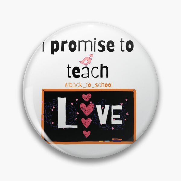 Item preview, I promise to teach designed and sold by Wavavo.