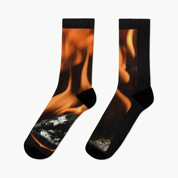 Item preview, Red Orange Burning Flames designed and sold by TintOfEscape.