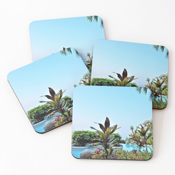 Item preview, Swimming pool with plants designed and sold by clesp.