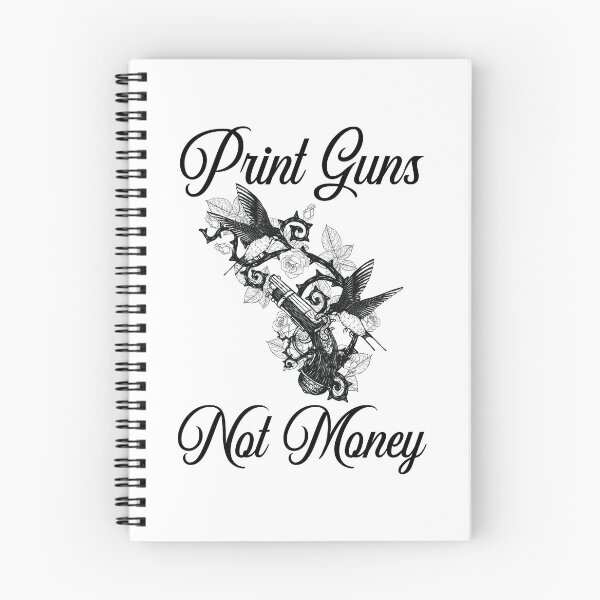 Item preview, Print Guns Not Money - Humming Birds with guns  designed and sold by Desandu.