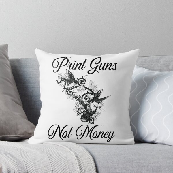 Item preview, Print Guns Not Money - Humming Birds with guns  designed and sold by Desandu.