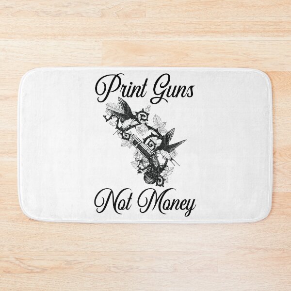 Item preview, Print Guns Not Money - Humming Birds with guns  designed and sold by Desandu.