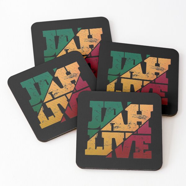 Item preview, Jah Live Rasta Colors Distressed Reggae designed and sold by rastauniversity.