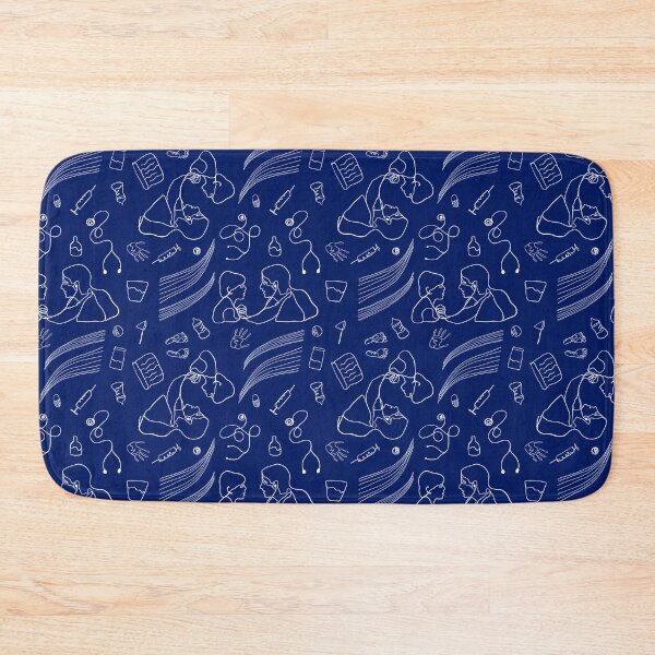 Item preview, Pediatrics on Navy designed and sold by Hodgepodge Bricolage.