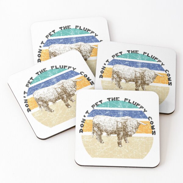 Item preview, Do Not Pet The Fluffy Cows designed and sold by bahicharafe.