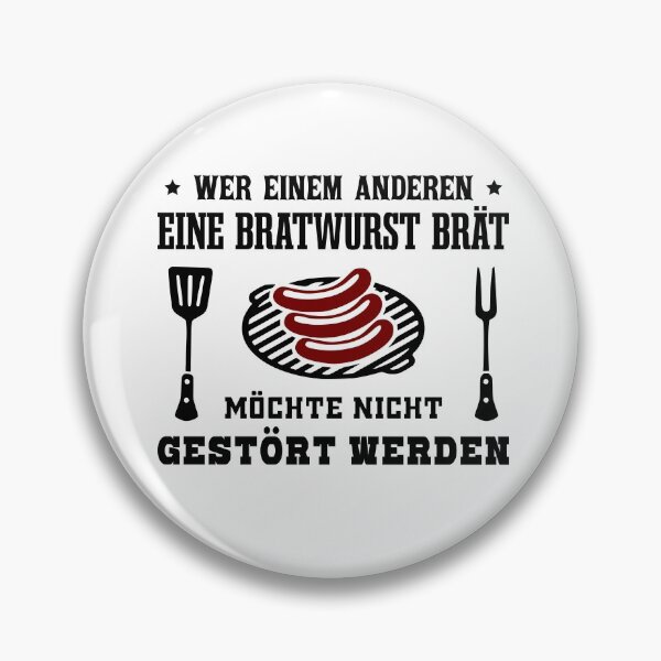 Item preview, Grilling Bratwurst Funny saying Chef on the grill designed and sold by Sellery-GbR.