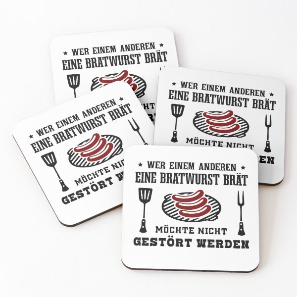 Item preview, Grilling Bratwurst Funny saying Chef on the grill designed and sold by Sellery-GbR.