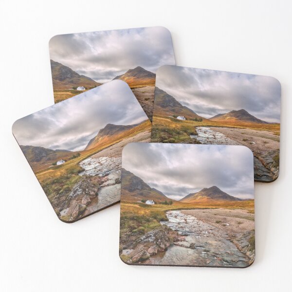 Item preview, Glen Coe Lagangarbh Hut and  Buachaille Etive Beag Scotland designed and sold by PhotosEcosse.