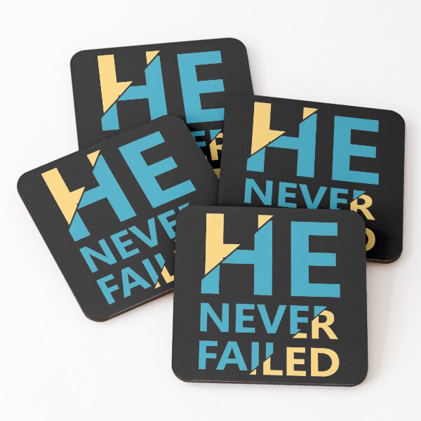Item preview, He never failed version 2.0 designed and sold by PODapparel.