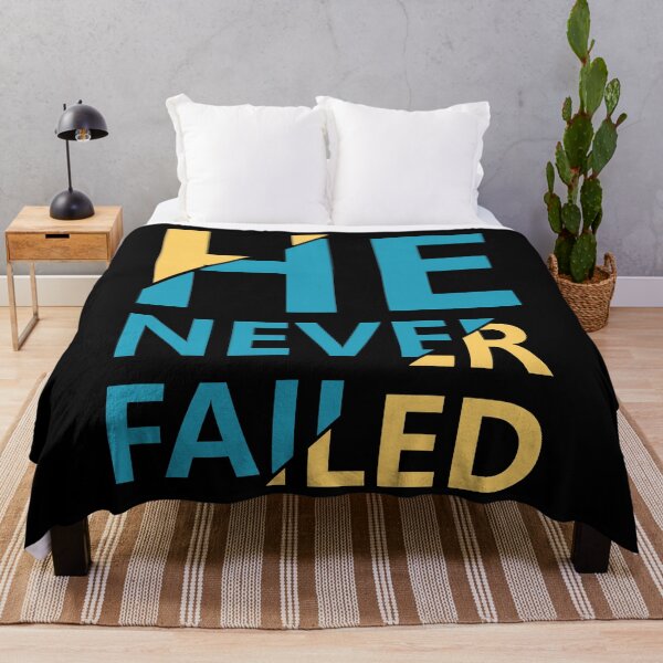 Item preview, He never failed version 2.0 designed and sold by PODapparel.