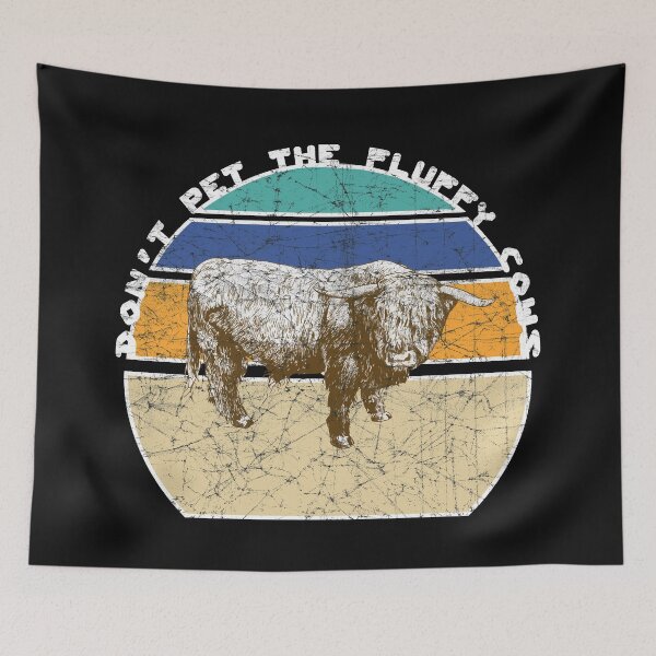 Item preview, Do Not Pet The Fluffy Cows designed and sold by bahicharafe.