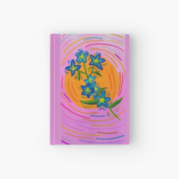 Simple Flower Hardcover Journal