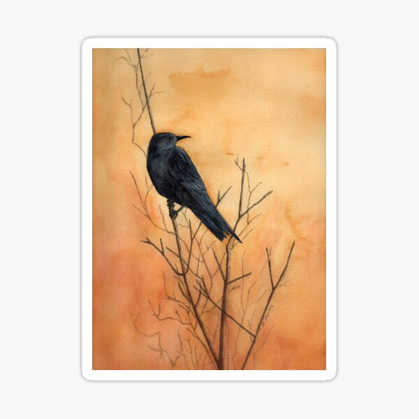 Sentinel crow Sticker