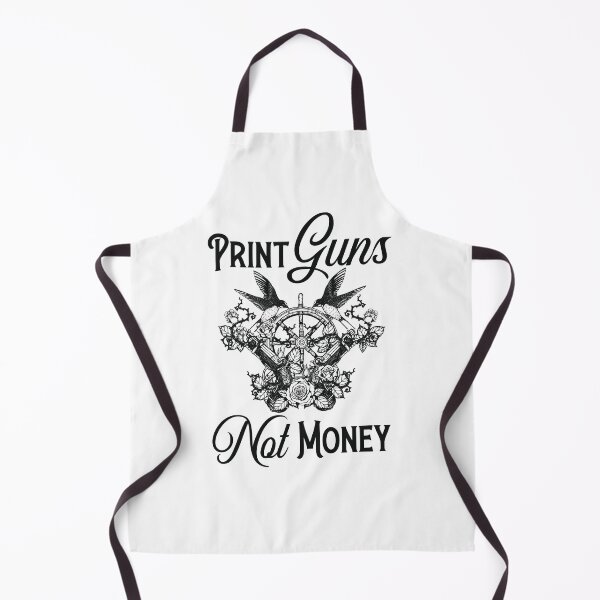 Item preview, Print Guns Not Money - Roses with guns designed and sold by Desandu.