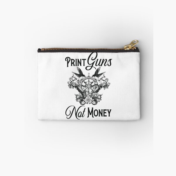Item preview, Print Guns Not Money - Roses with guns  designed and sold by Desandu.