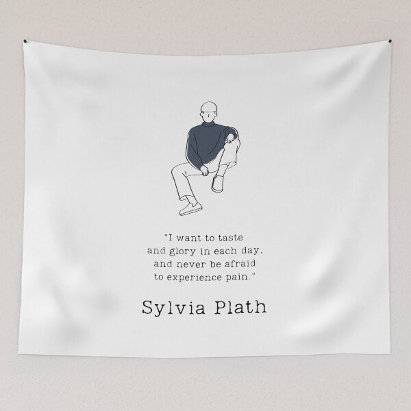 Item preview, "I want to taste and glory in each day" designed and sold by BookberryGarden.
