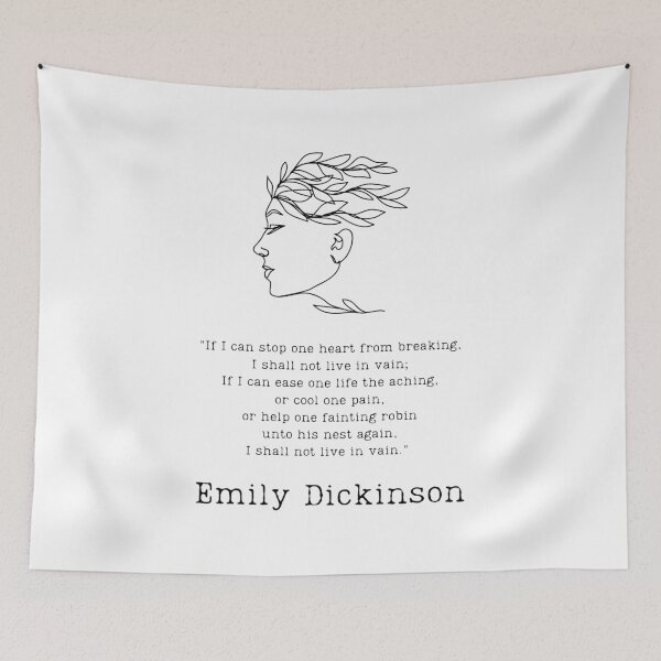 Item preview, "I shall not live in vain" designed and sold by BookberryGarden.