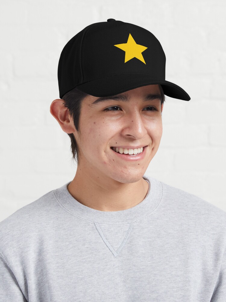 Black and best sale yellow baseball cap