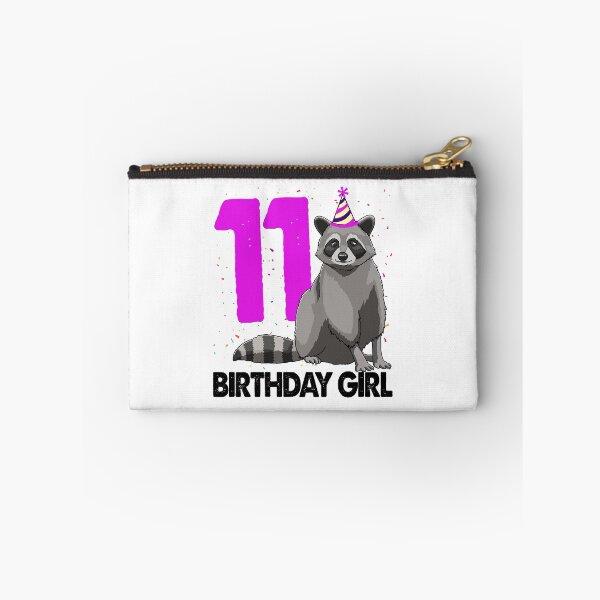 Item preview, Birthday Girl 11 Raccoon designed and sold by Bendthetrend.