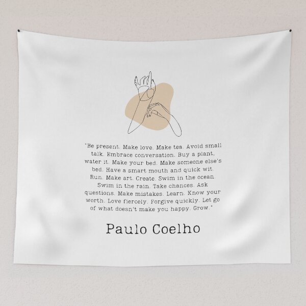 Item preview, "Be present." designed and sold by BookberryGarden.