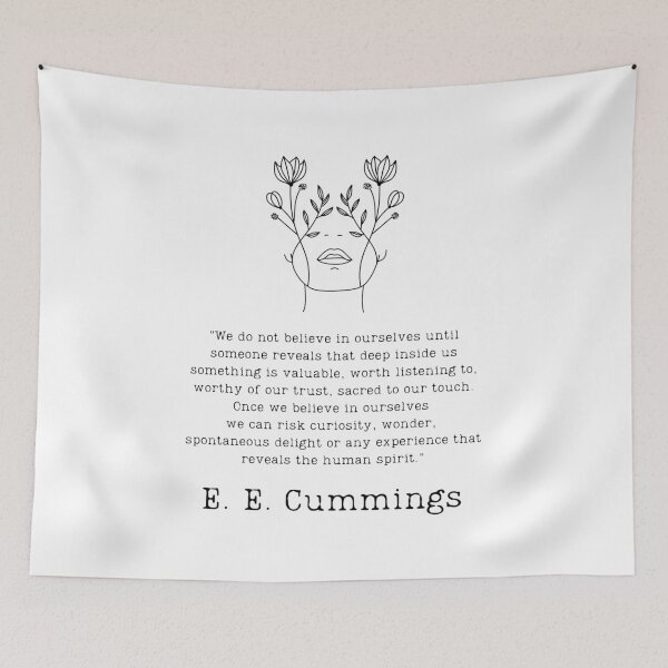 Item preview, "Deep inside us something is valuable" designed and sold by BookberryGarden.