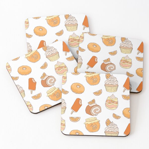 Item preview, Orange Dream Dessert Sticker Set designed and sold by danajessicaart.