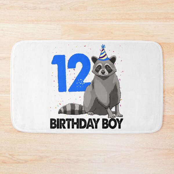 Item preview, Birthday Boy 12 Raccoon designed and sold by Bendthetrend.