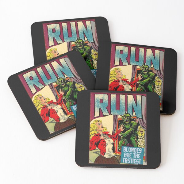 Item preview, Vintage Monster Blonde Run Retro Horror Poster Halloween Gift designed and sold by TheAplus.