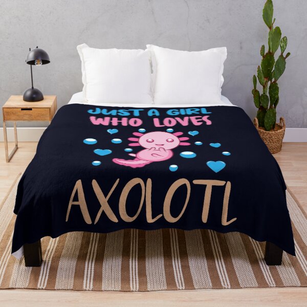 Item preview, Just A Girl Who Loves Axolotl designed and sold by AmethystMurad.